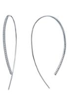 Women's Lafonn Open Hoop Threader Earrings