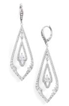 Women's Jenny Packham Pave Drop Earrings