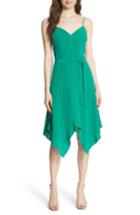 Women's L'agence Azalea Silk Slipdress - Green