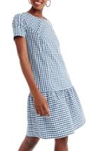 Women's Universal Standard For J.crew Drop Waist Poplin Dress