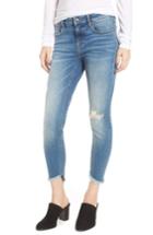 Women's Vigoss Marley Tulip Hem Ankle Skinny Jeans - Blue