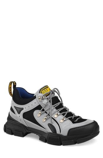 Men's Gucci Flashtrek Hiking Sneaker Us / 5uk - Metallic