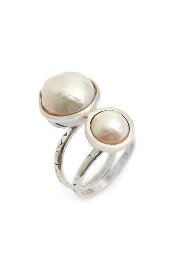 Women's Chan Luu Double Pearl Ring