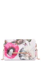 Ted Baker London Panello Neon Poppy Textured Bar Crossbody Bag -