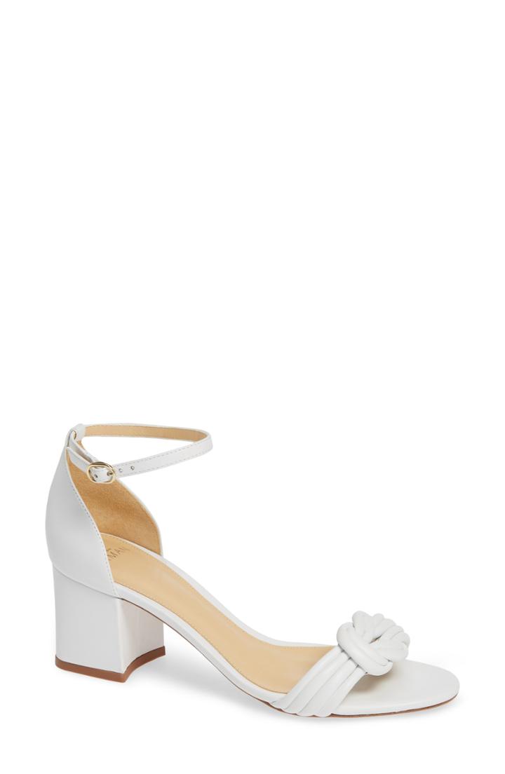 Women's Alexandre Birman Vicky Block Heel Sandal M - White