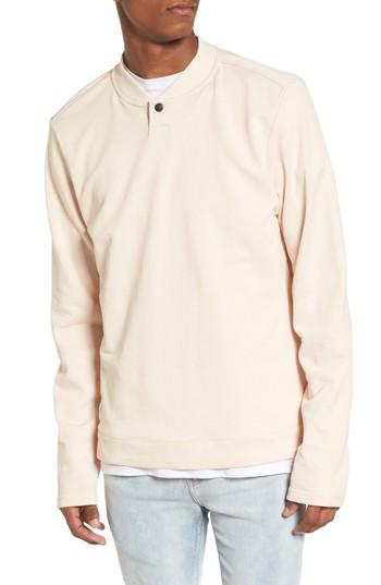 Men's Native Youth Everglades Collared Sweatshirt - Pink