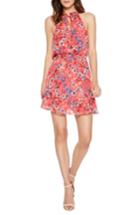 Women's Parker Serenity Floral Silk Minidress - Pink