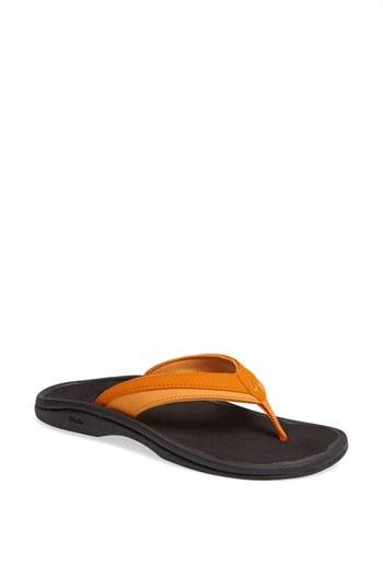 Women's Olukai 'ohana' Sandal M - Orange