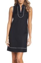 Women's Eliza J Piped Sheath Dress - Black