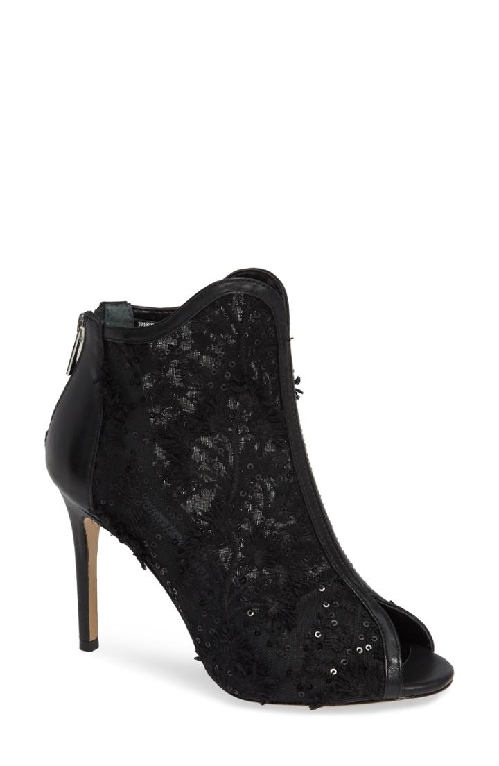 Women's Charles David Camilla Embellished Bootie M - Black