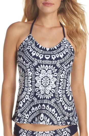 Women's Trina Turk Indochine Tankini Top - Blue