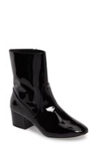 Women's Botkier Gable Patent Block Heel Bootie M - Black