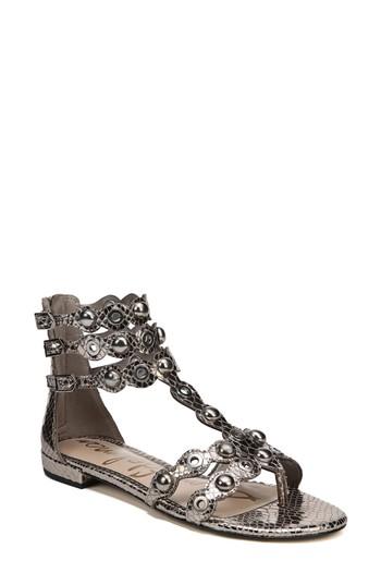 Women's Sam Edelman Desi Sandal M - Metallic