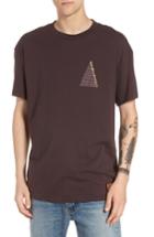 Men's Globe Ue Pyramid T-shirt - Burgundy