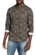 Men's Todd Snyder Classic Fit Thomas Mason Floral Sport Shirt - Green