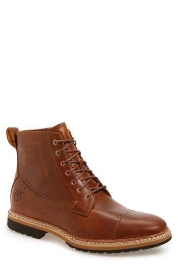 Men's Timberland Westhaven 6 Side Zip Boot .5 M - Brown