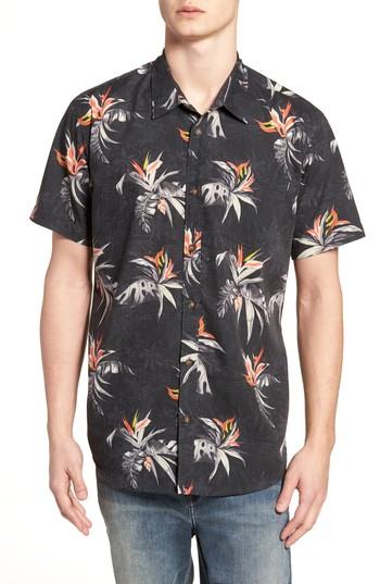 Men's O'neill Islander Short Sleeve Shirt - Black