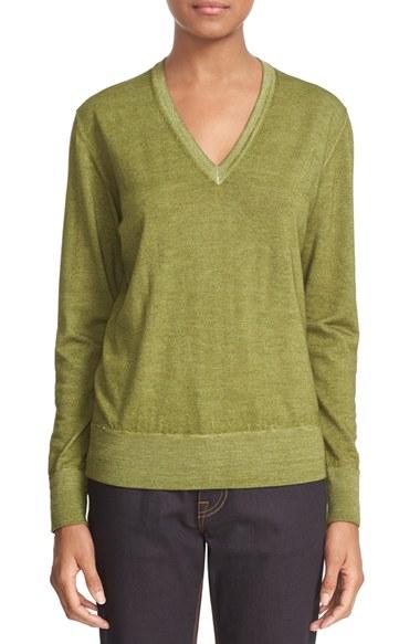 Women's Tomas Maier Overdyed Merino Wool Sweater