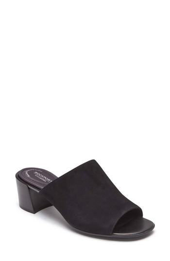 Women's Rockport Total Motion Alaina Luxe Sandal M - Black