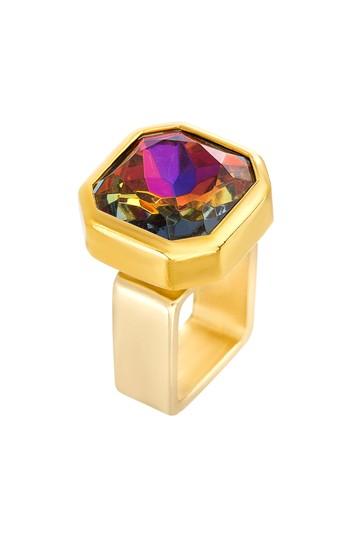 Women's Steve Madden Square Crystal Ring