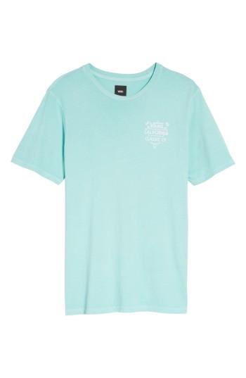 Men's Vans California Classic Co. Overdye T-shirt - Blue