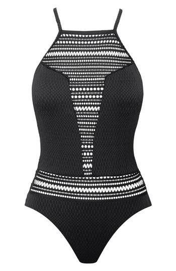 Women's Robin Piccone Perla High Neck One-piece Swimsuit