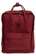 Fjallraven Re-kanken Water Resistant Backpack - Red