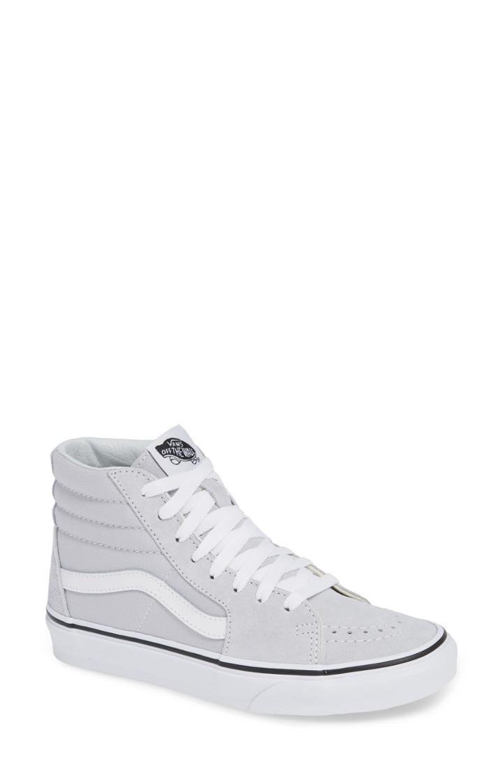 Women's Vans 'sk8-hi' Sneaker .5 M - Grey