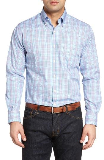 Men's Peter Millar Terrace Check Sport Shirt
