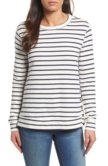 Women's Gibson Side Snap Sweatshirt - Blue