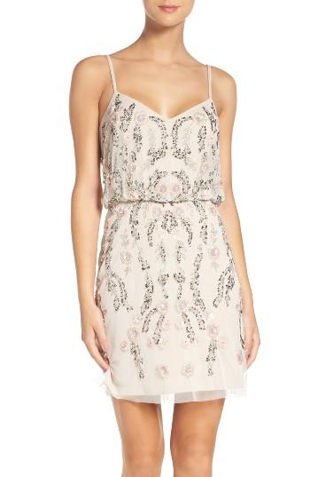 Women's Adrianna Papell Beaded Blouson Dress