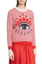 Women's Kenzo Eye Crewneck Sweater - Pink