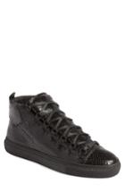 Men's Balenciaga Arena High Sneaker Us / 40eu - Black