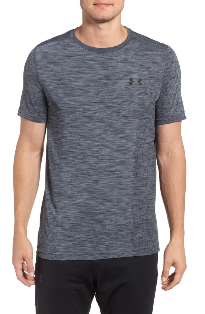 Men's Under Armour Threadborne Regular Fit T-shirt, Size - Metallic