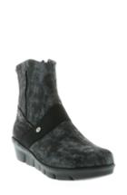 Women's Wolky Omni Wedge Bootie -6.5us / 37eu - Black