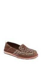 Women's Ariat Cruiser Slip-on Loafer .5 M - Brown