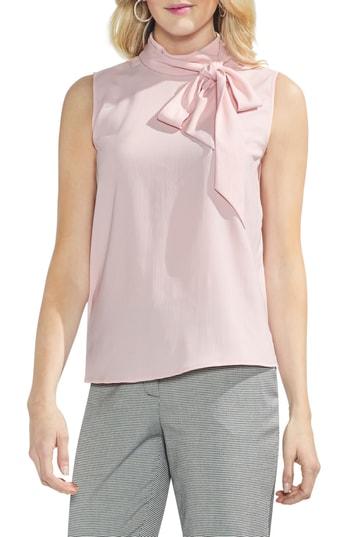 Women's Vince Camuto Tie Neck Blouse - Pink