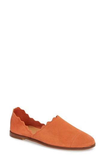 Women's Klub Nico Georgette D'orsay Flat M - Orange