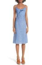 Women's Simon Miller Oriska Stripe Linen Slipdress - Blue