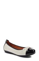 Women's Josef Seibel 'pippa 25' Cap Toe Flat -5.5us / 36eu - White