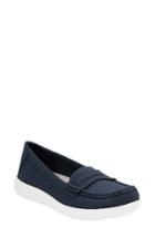 Women's Clarks Jocolin Maye Loafer .5 M - Blue