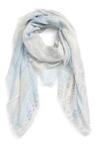 Women's Treasure & Bond Stitch Work Quad Scarf, Size - Blue