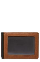 Men's Fossil Tate Rfid Leather Money Clip Wallet -