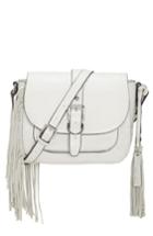 Vince Camuto Hil Leather Crossbody Bag - Grey