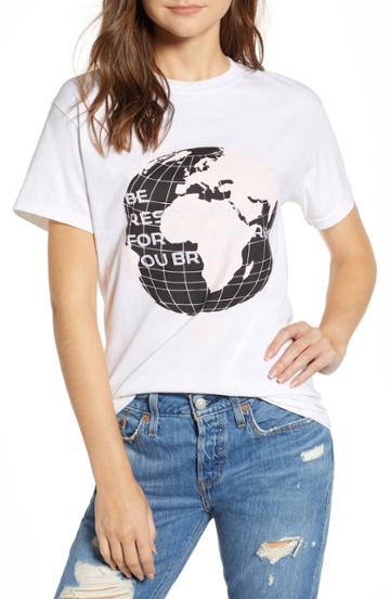 Women's Meloday Ehsani Be Responsible Graphic Tee - White