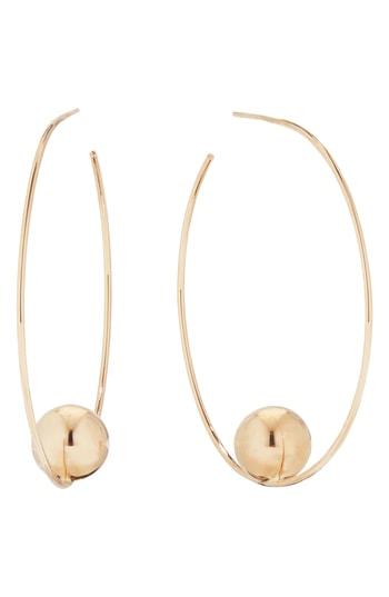 Women's Lana Jewelry Hollow Ball Large Hoop Earrings