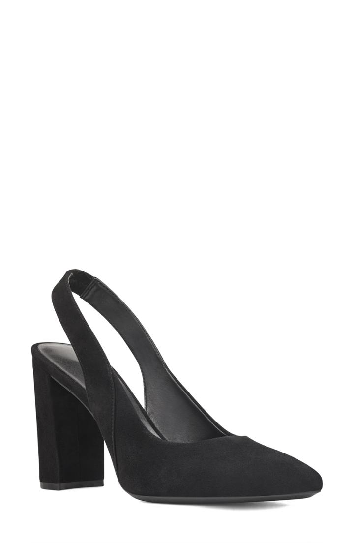 Women's Nine West Arerick Slingback Pump M - Black