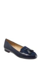 Women's Trotters 'caroline' Tassel Loafer .5 N - Blue