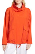 Women's Eileen Fisher Pullover Jacket, Size - Red