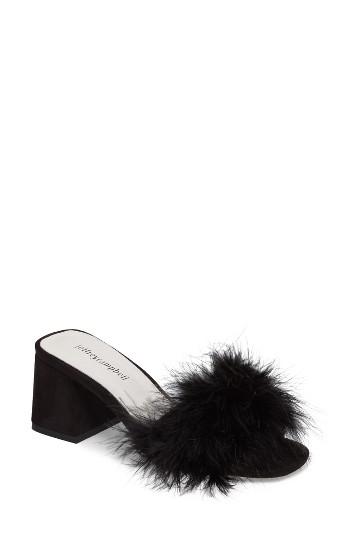 Women's Jeffrey Campbell Perptua Slide Sandal M - Black